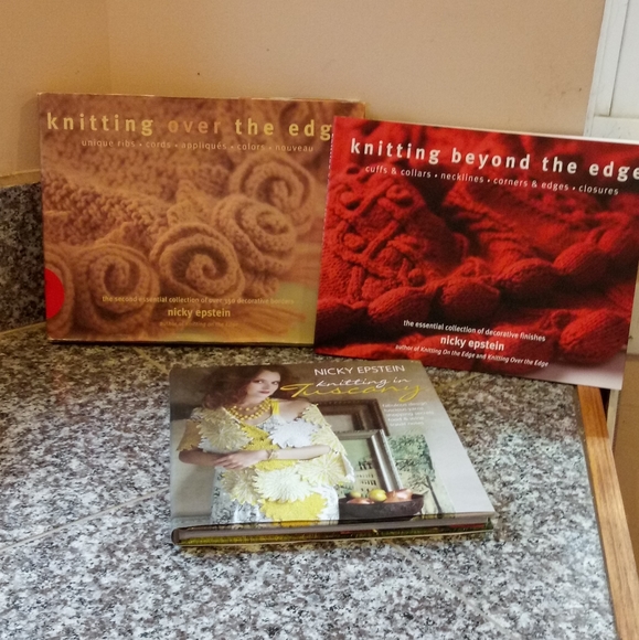 Knitting Nicky Epstein books set of 3 - Picture 2 of 16